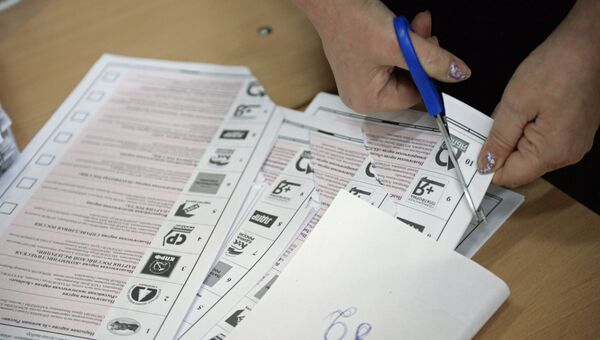 Подсчет голосов в единый день голосования