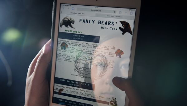 Сайт хакерской группы Fancy Bear. Архивное фото