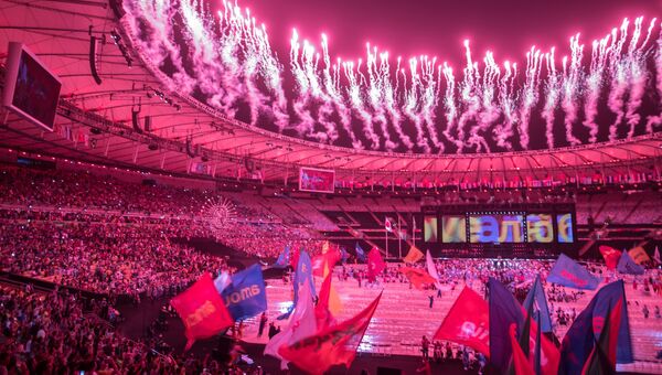 Церемония закрытия XV летних Паралимпийских игр 2016 в Рио-де-Жанейро. Архивное фото