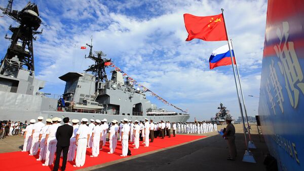 Российско-китайские учения Морское взаимодействие-2016