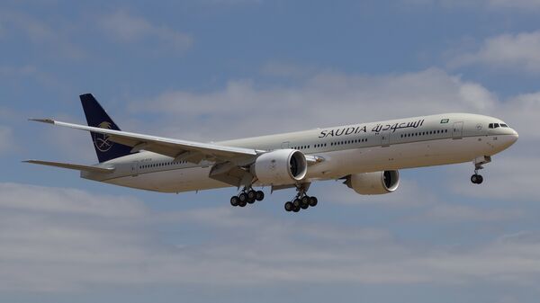 Самолет Boeing-777-200 авиакомпании Saudi Arabian Airlines. Архивное фото