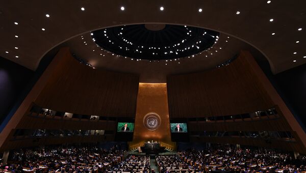 Генеральная Ассамблея ООН. Архивное фото