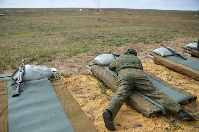 Тактические учения в Воронежской области