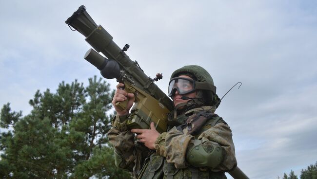 Тактические учения в Воронежской области