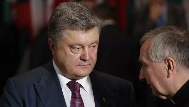 Президент Украины Петр Порошенко во время Генеральной ассамблеи ООН в Нью-Йорке
