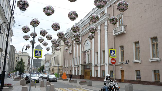 Здание Музыкального театра имени К.С. Станиславского и Вл.И. Немировича-Данченко. Архивное фото