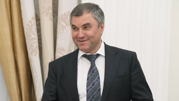 Первый заместитель руководителя администрации президента РФ Вячеслав Володин