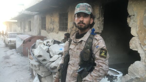 Бойцы бригады ополчения Аль-Кудс в Сирии. Архивное фото