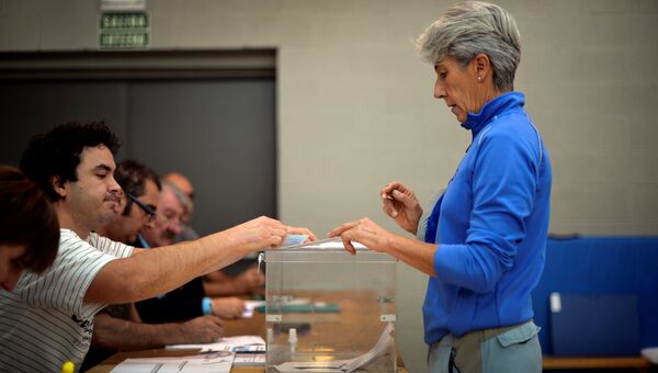 Голосование на парламентских выборах в Стране Басков