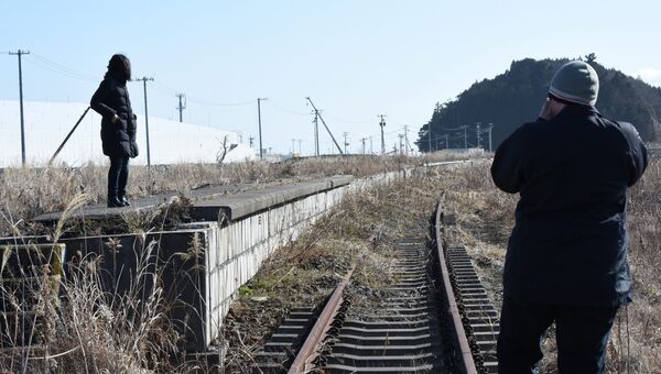Туристы в префектуре Фукусимы
