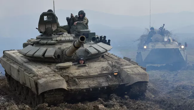 Танк Т-72Б3. Архивное фото
