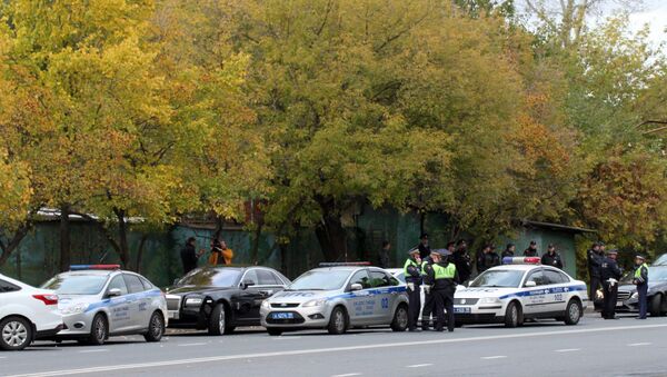 Задержание участников стреляющего свадебного кортежа на Новоцарицынском шоссе