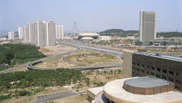Город Пхеньян. Архивное фото
