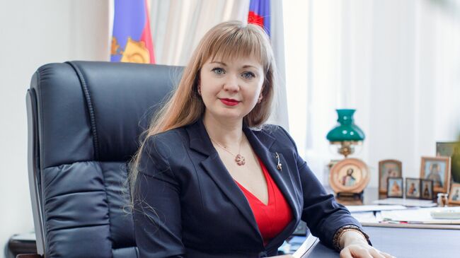 Министр культуры Краснодарского края Виктория Лапина