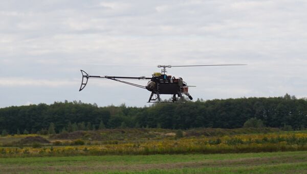Экологически чистый беспилотник-вертолет, созданный в России