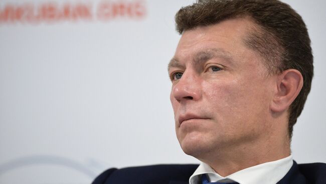 Министр труда и социальной защиты РФ Максим Топилин на международном инвестиционном форуме Сочи 2016
