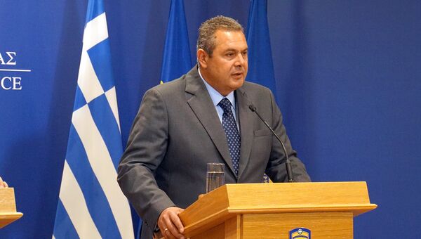 Министр Национальной обороны Греции Панос Камменос