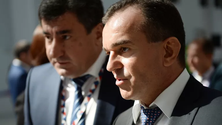 Губернатор Краснодарского края Вениамин Кондратьев на международном инвестиционном форуме Сочи 2016 Губернатор Краснодарского края Вениамин Кондратьев на международном инвестиционном форуме Сочи 2016