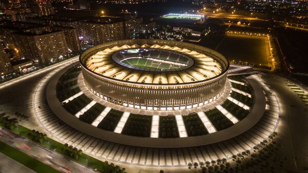 Стадион футбольного клуба Краснодар в городе Краснодар