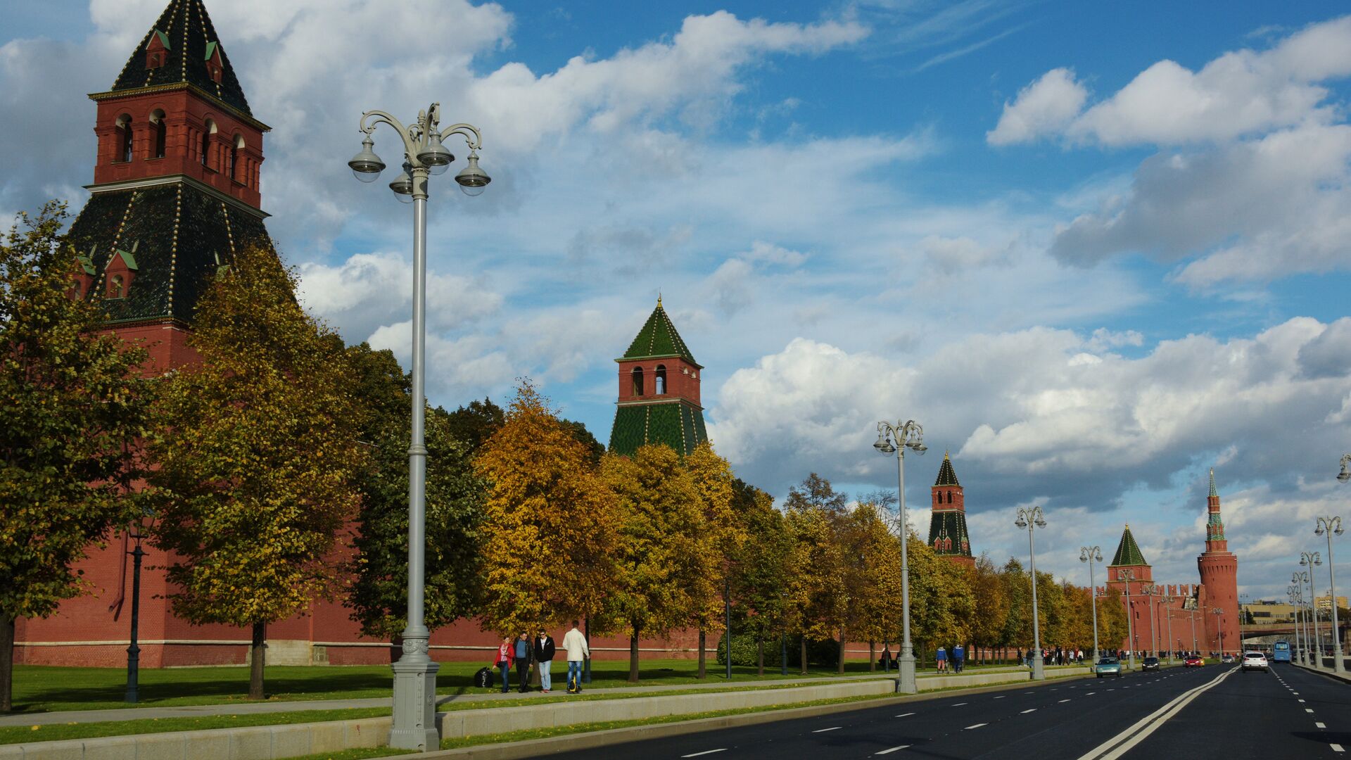 Кремлевская набережная в Москве - РИА Новости, 1920, 30.09.2021