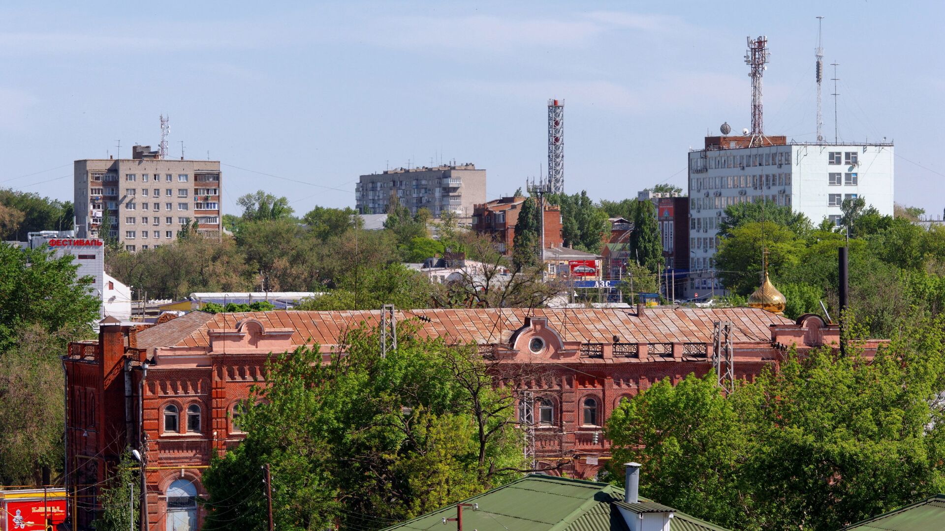 Панорама Таганрога - РИА Новости, 1920, 05.06.2023