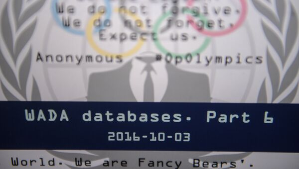 Сайт хакерской группы Fancy Bears, на котором опубликована шестая часть документов из базы данных WADA