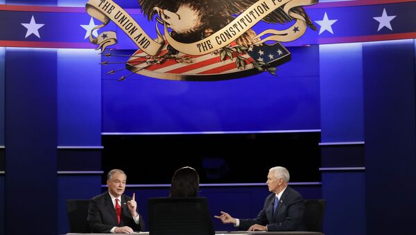 Дебаты кандидатов в вице-президенты США Тима Кейна и Майкла Пенса. 4 октября 2016