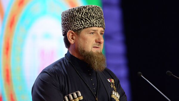 Избранный глава Чеченской Республики Рамзан Кадыров. Архивное фото