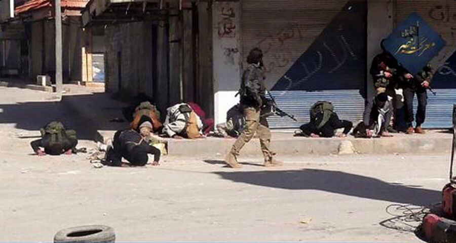 Боевики террористической организации Джебхат ан-Нусра (террористическая организация, запрещенная в России) в провинции Идлиб, Сирия