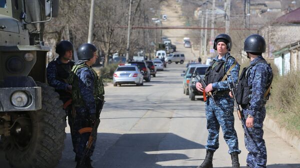 Сотрудники полиции в Дагестане. Архивное фото