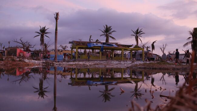 Последствия урагана на Гаити