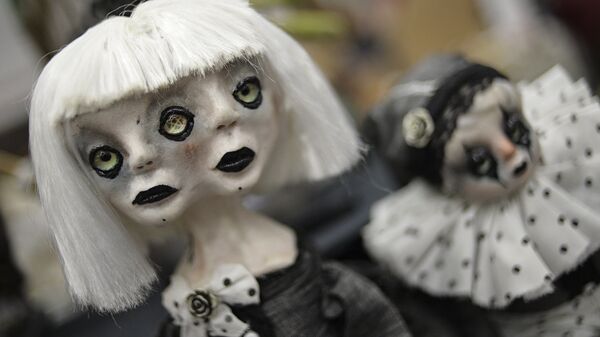 Куклы на 12-й международной выставке-ярмарке Салон авторской куклы в Москве