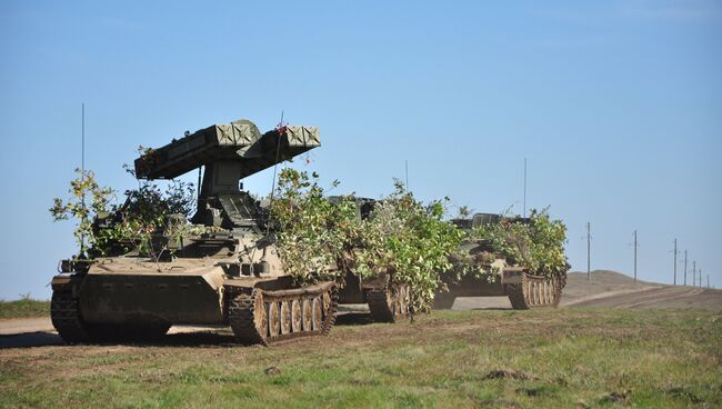 Тактические военные учения в ЛНР