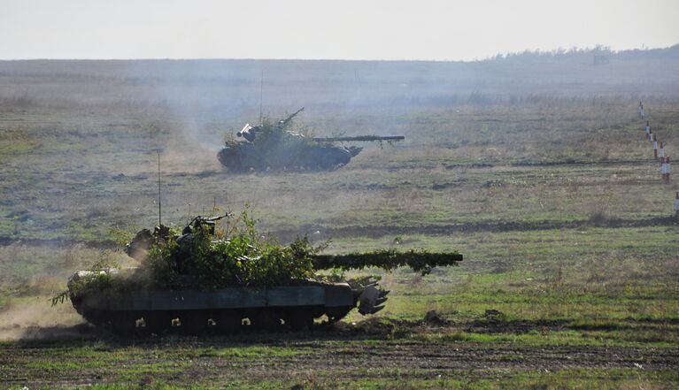 Тактические военные учения в ЛНР