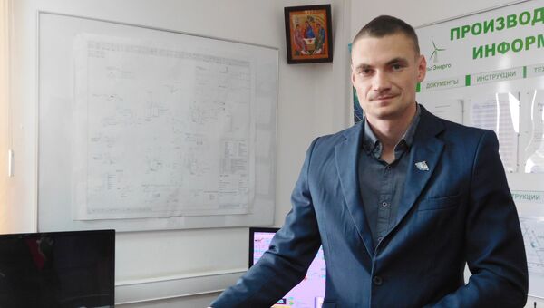 Начальник биогазовой станции Лучки в Белгородской области Илья Мейлах