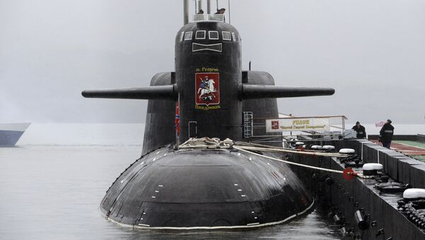 Атомный подводный крейсер стратегического назначения Святой Георгий Победоносец. Архивное фото