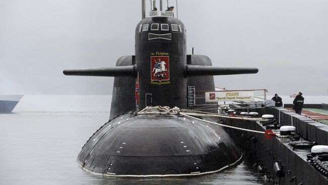 Атомный подводный крейсер стратегического назначения Святой Георгий Победоносец