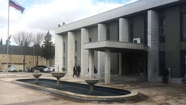 Здание посольства РФ в Дамаске. Архивное фото