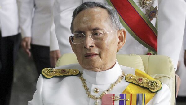 Король Таиланда Пхумипхон Адулъядет. Архивное фото