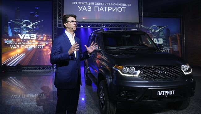 Презентация обновленного автомобиля UAZ Patriot