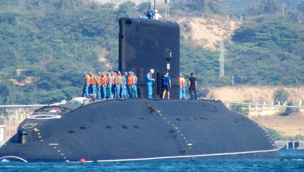 Подводная лодка, построенная в РФ для Вьетнама. Архивное фото