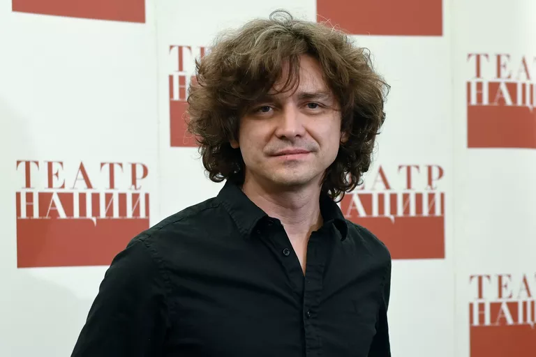 Режиссер спектакля Ивонна, принцесса Бургундская Гжегож Яжина на премьере в театре Наций в Москве Режиссер спектакля Ивонна, принцесса Бургундская Гжегож Яжина на премьере в театре Наций в Москве