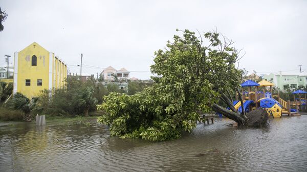 Последствия урагана Николь на Бермудских островах. 13 октября 2016