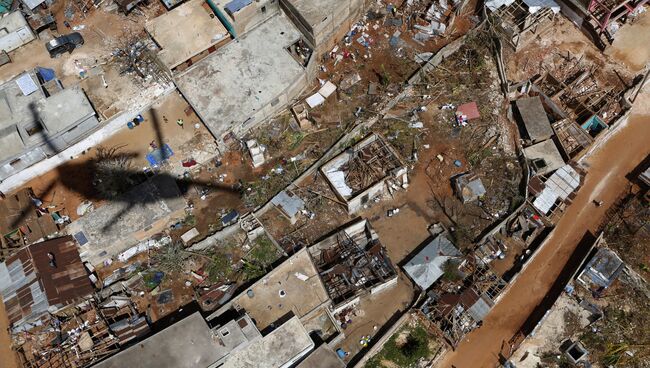 Последствия урагана Мэтью на Гаити. 13 октября 2016