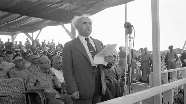 Первый премьер-министр Израиля Давид Бен-Гурион. Архив