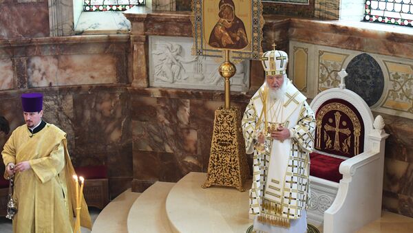 Визит патриарха Кирилла в Великобританию.