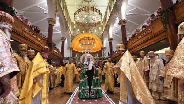 Визит патриарха Кирилла в Великобританию.