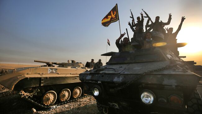Наступление правительственных сил на Мосул в Ираке. Архивное фото