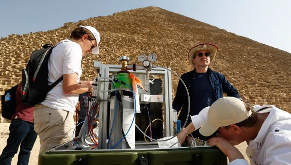 Ученые настраивают мюонный сканер для поиска пустот в пирамиде Хеопса
