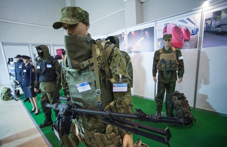Стенд ФСИН на XX Международной выставке средств обеспечения безопасности государства Интерполитех - 2016 в Москве